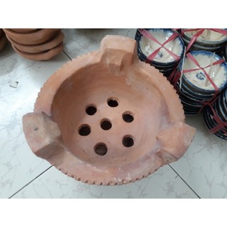 Bếp đất nung nướng than