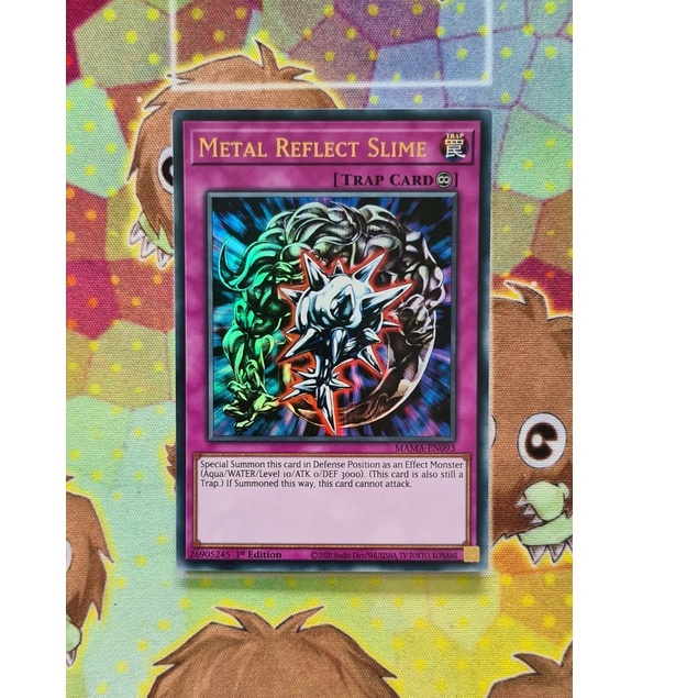 Thẻ Bài Yugioh Trap Metal Reflect Slime - MAMA-EN093 - Ultra Rare