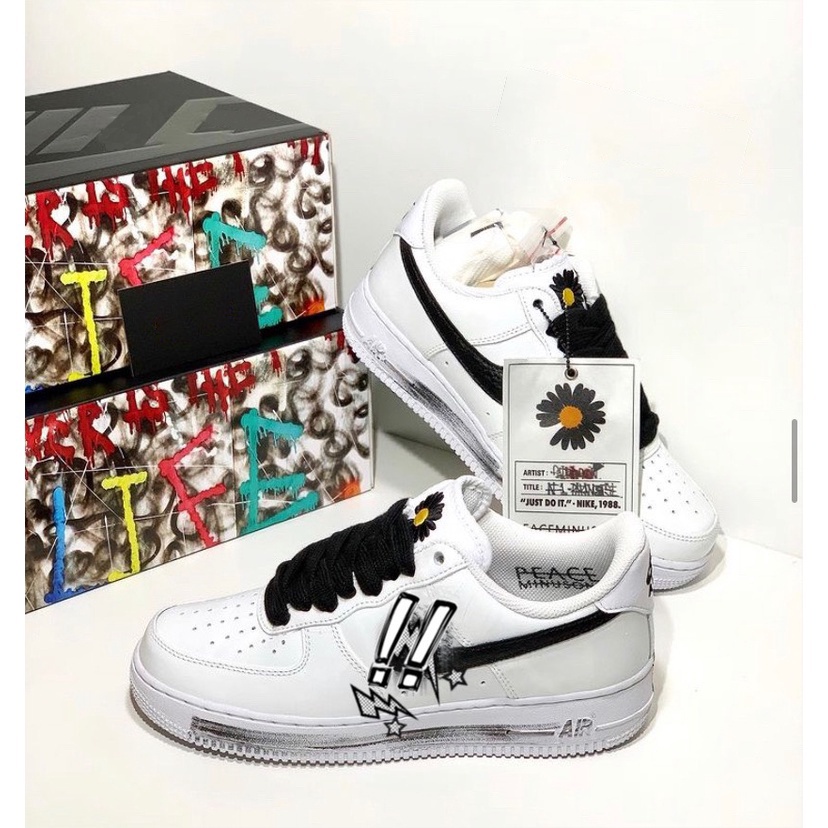 Giày Thể Thao Nam Nữ Hoa Cúc Tróc Sơn GDRAGON Phong Cách Đường Phố