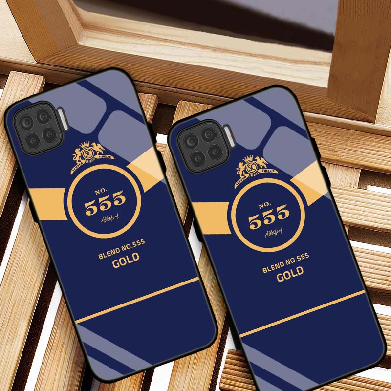 ỐP OPPO A73, A93 HÌNH 555 LƯNG KÍNH CƯỜNG LỰC CAO CẤP