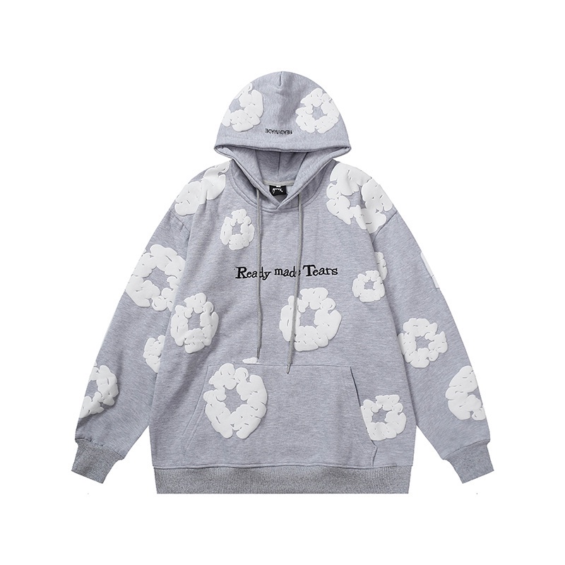 Áo Hoodie unisex Tay Dài In Chữ reve3754nge Thời Trang Đường Phố