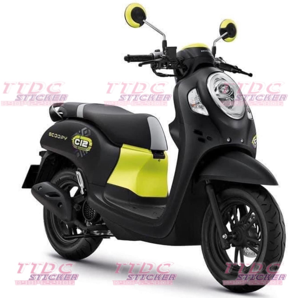 Tem Scoopy 2023 Chính Hãng Honda Thái lan 🇹🇭