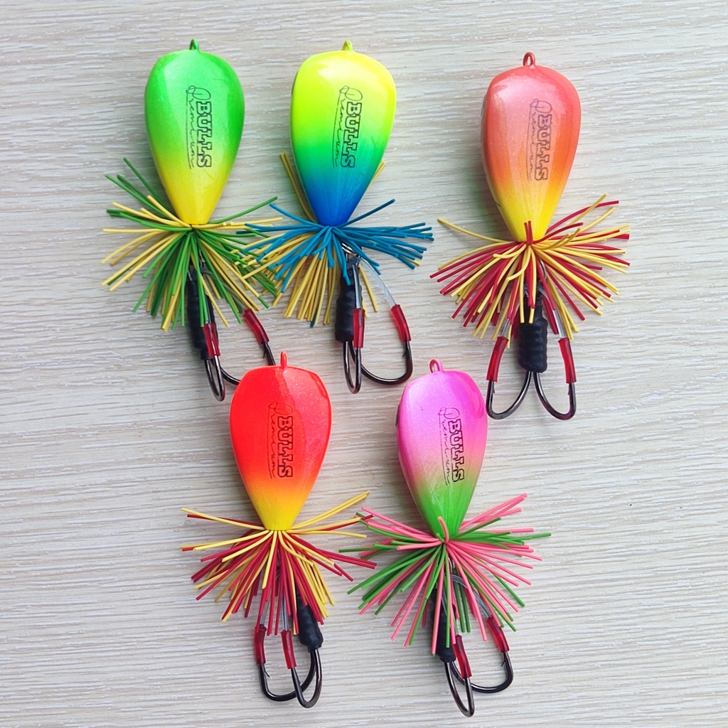 Mồi câu lure nhái nhảy Bulls Premium