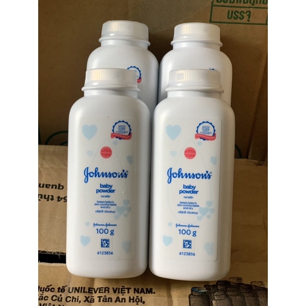 2 lọ Phấn thơm Johnson's Baby Power 100g