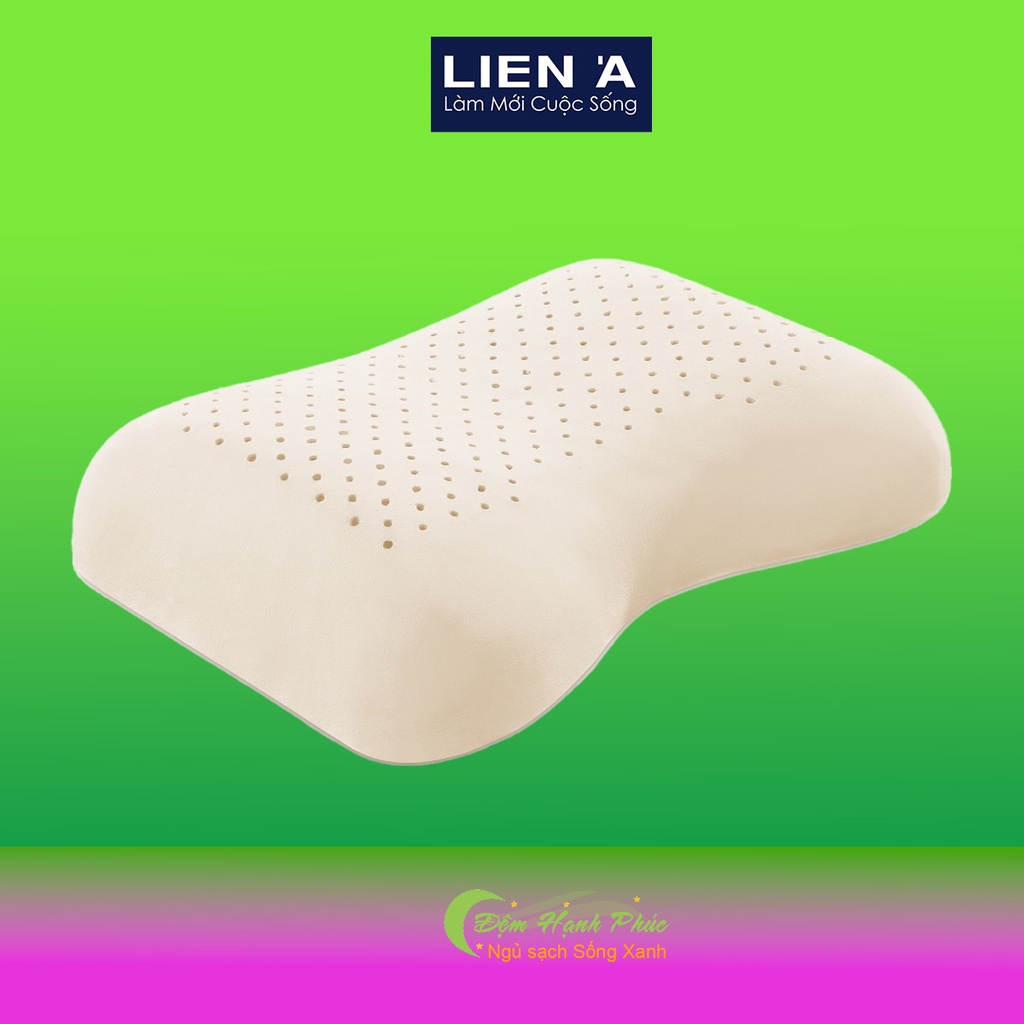 Gối cao su Liên Á Peanut - cao su thiên nhiên 100%