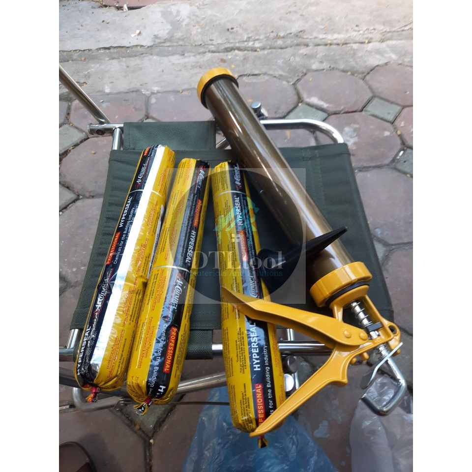 Súng bơm keo Sikaflex. Dụng cụ bơm keo Flex 600ml