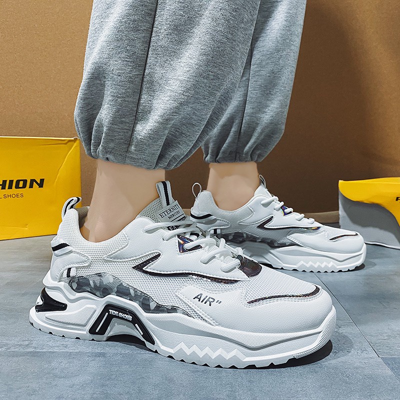 Giày Thể Thao Nam Sneakers Fashion AIRR Đế cao 5cm cực chất
