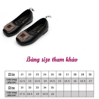 🍀🍀🍀 [𝗬𝗘𝗔𝗥 𝗘𝗡𝗗 𝗦𝗔𝗟𝗘 𝟮𝟬𝟮𝟯] Giày BB da đính hạt siêu sang (ảnh thật 100%)