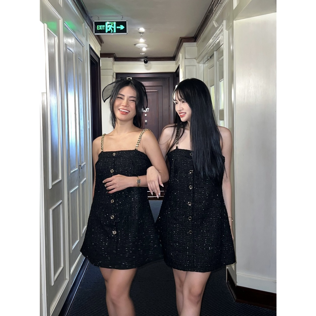 Đầm TWEED OVERSIZE DRESS