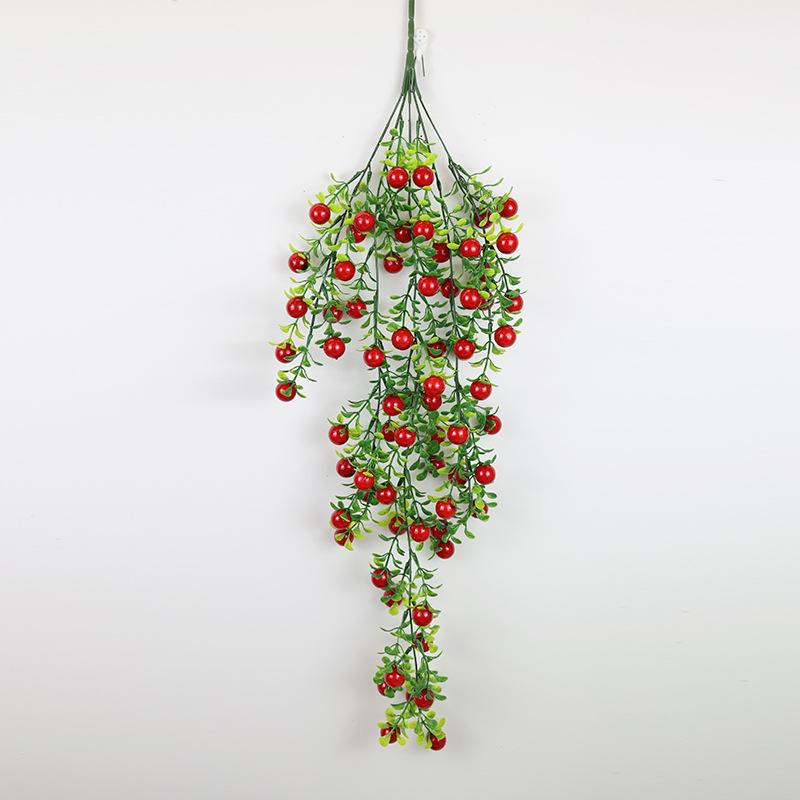 Dây treo trái cây VI068, dài 75cm, dây hoa trái giả trang trí