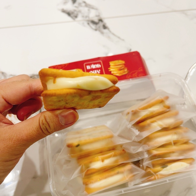 Bánh hành phô mai handmade siêu ngon siêu đỉnh hộp 10 bánh