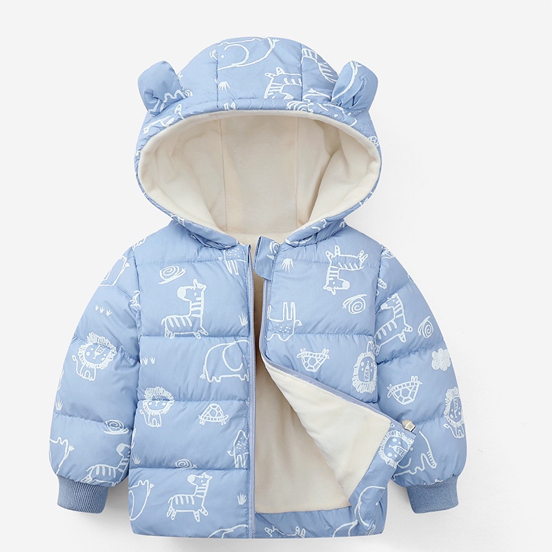 Áo Khoác cotton Dày Dặn Thời Trang Mùa Đông Mới Cho Bé