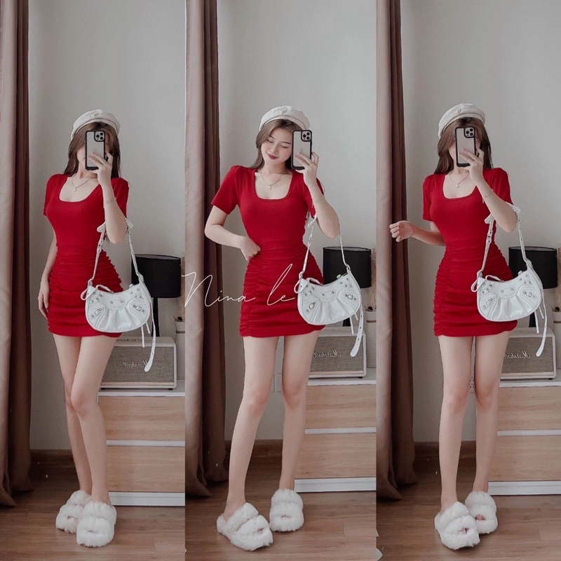 ĐẦM BODY NHÚN XINH ÔM LẮM DNX4