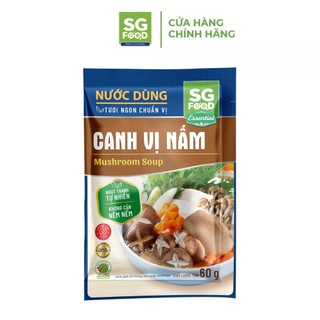 Nước dùng canh vị nấm sài gòn food 60g