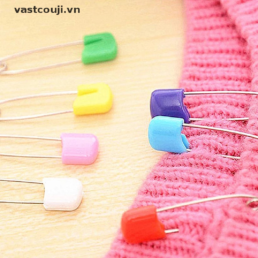 Set 10 Kẹp Nhựa Cố Định Tã Em Bé An Toàn Tiện Dụng