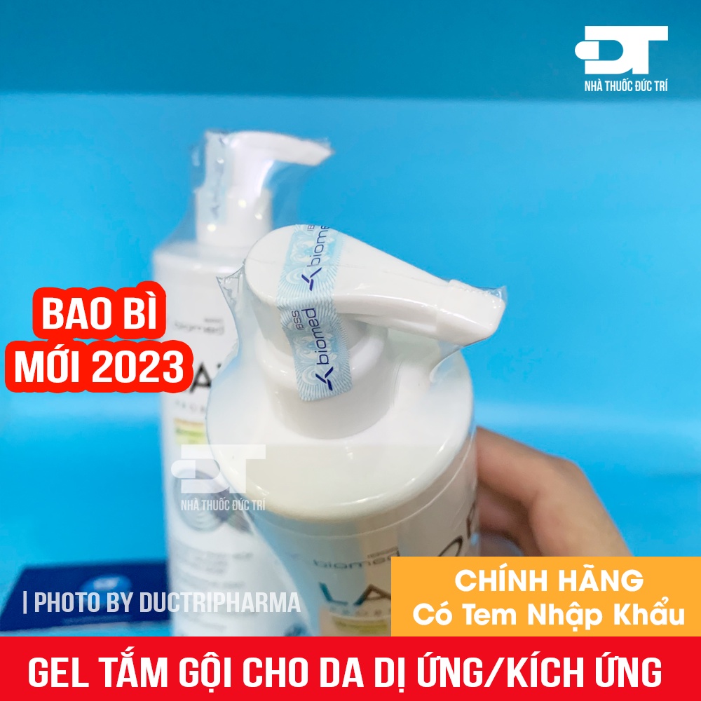 GEL TẮM GỘI LATOPIC 400ml dành cho da dị ứng và kích ứng