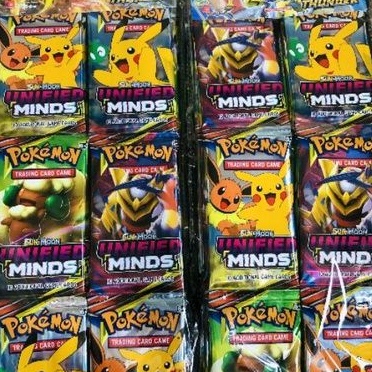 Bộ thẻ bài Pokemon dây 12 gói Tổng 96 Thẻ Hàng đẹp như ảnh.
