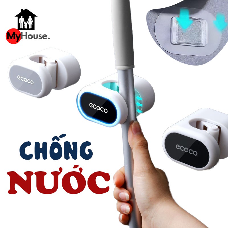 Móc Treo Chổi Ecoco, Móc Treo Cây Lau , Vòi Sen Nhà Siêu Chắc