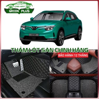 Thảm lót sàn ô tô 6D Vinfast VF8 chống nước, không mùi, phủ kín 90% sàn xe