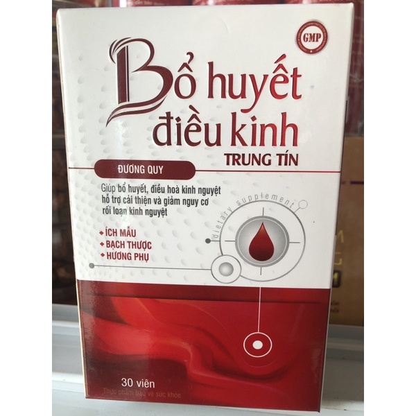 bổ huyết điều kinh trung tín
