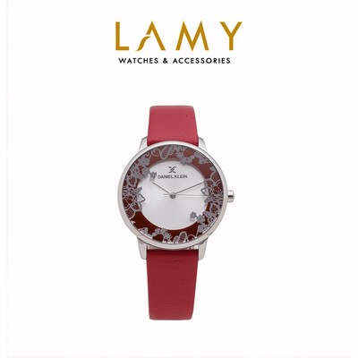Đồng hồ Nữ Daniel Klein Floral Motifs Red Ladies DK.1.12552.5