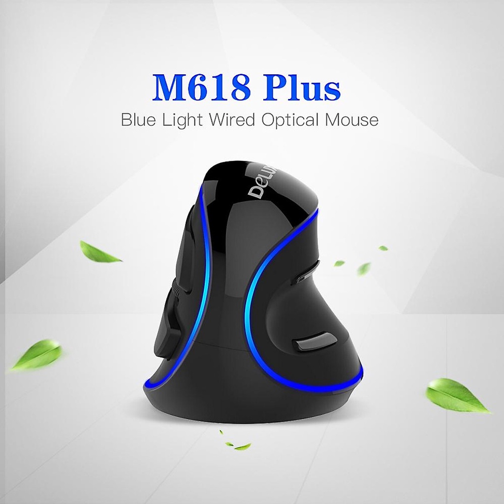 PC DELUX chuột có dây Đèn Led Rgb M618 Plus
