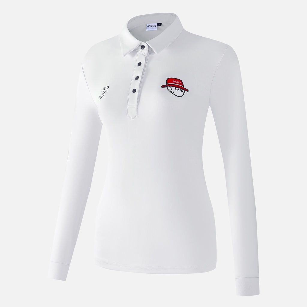 Áo Thun Thể Thao Đánh Golf MALBON Dài Tay Thoải Mái Thời Trang Thu Đông Dành Cho Nữ