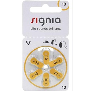 Pin máy trợ thính Signia size 10