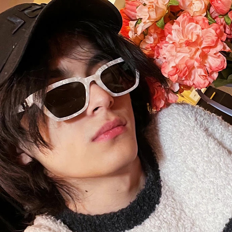 Kính Chống Nắng Gọng Vuông Nhỏ Phong Cách Hàn Quốc Cổ Điển Thời Trang Cho Nam Và Nữ