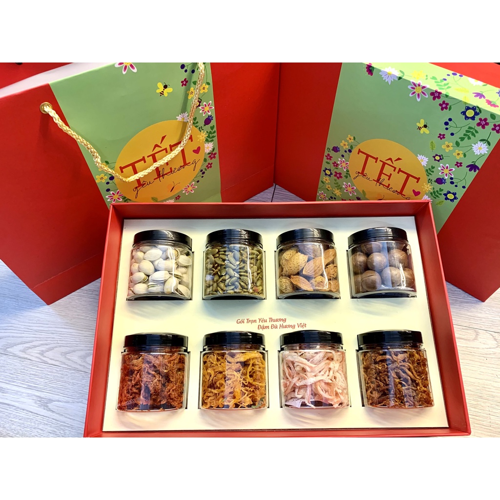 Set Quà Tết Xuân Yêu Thương 2023 (Set Nặng Tay, Bao Hàng Chất Lượng) [FREE SHIP] , [Loại Đặc Biệt]