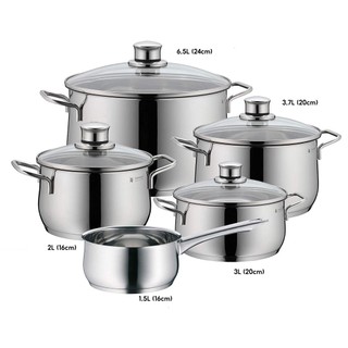 Bộ Nồi WMF Diadem Plus 5 Món