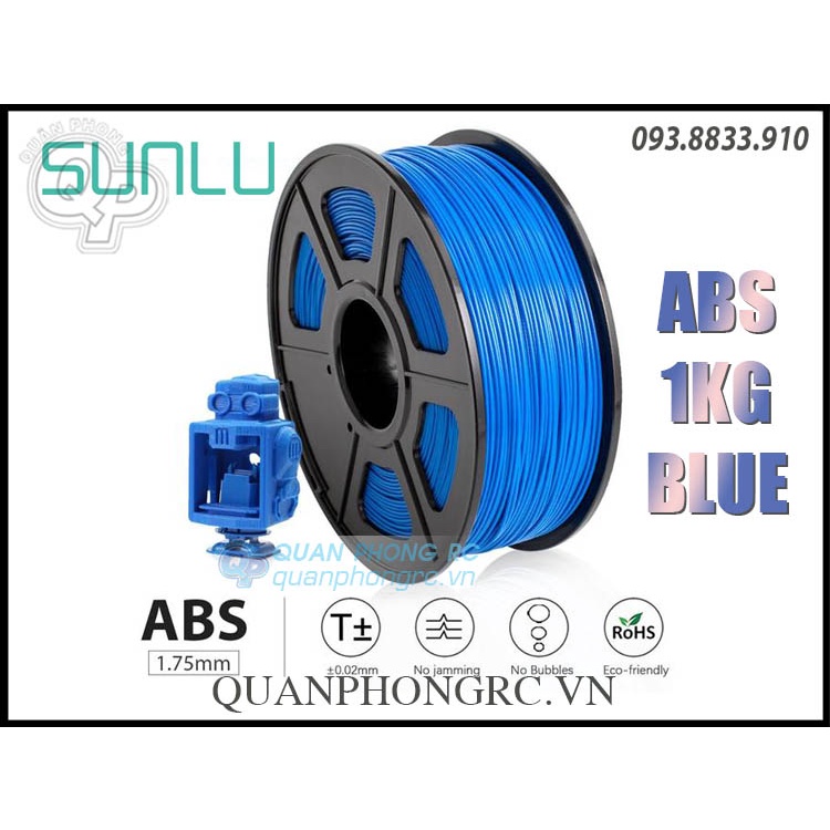 Nhựa In 3D Filament SUNLU ABS 1.75mm 1kg