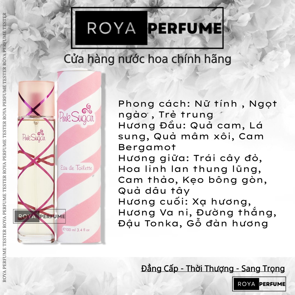 -𝑹𝑶𝑱𝑨- Nước hoa Pink Sugar by Aquolina EDT -𝑹𝑶𝑱𝑨-
