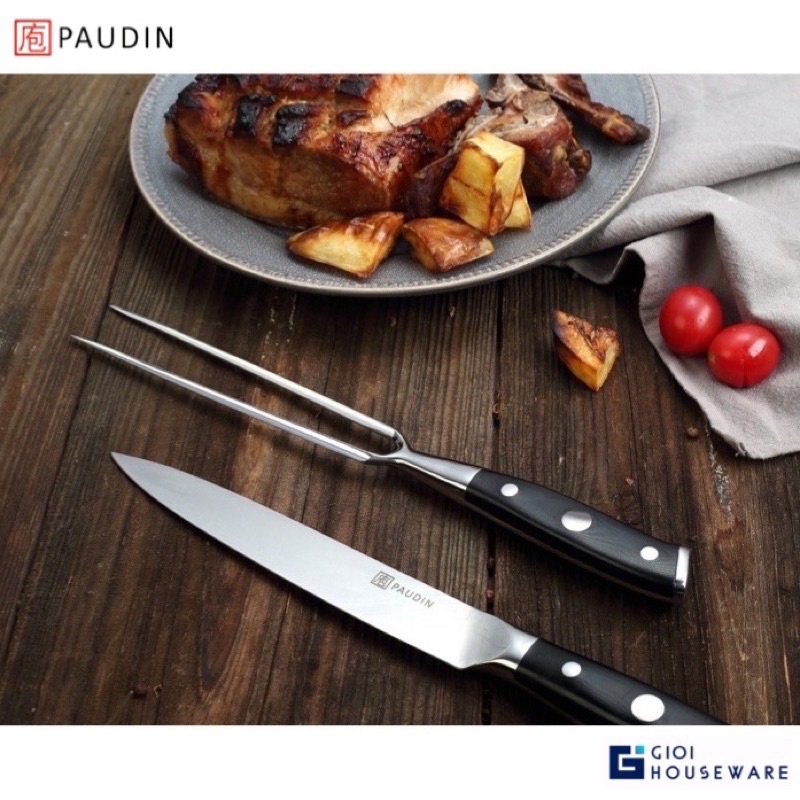 PAUDIN Ultra Dark  Dao Thép Đức Siêu Bền GiOi Houseware - Free Ship