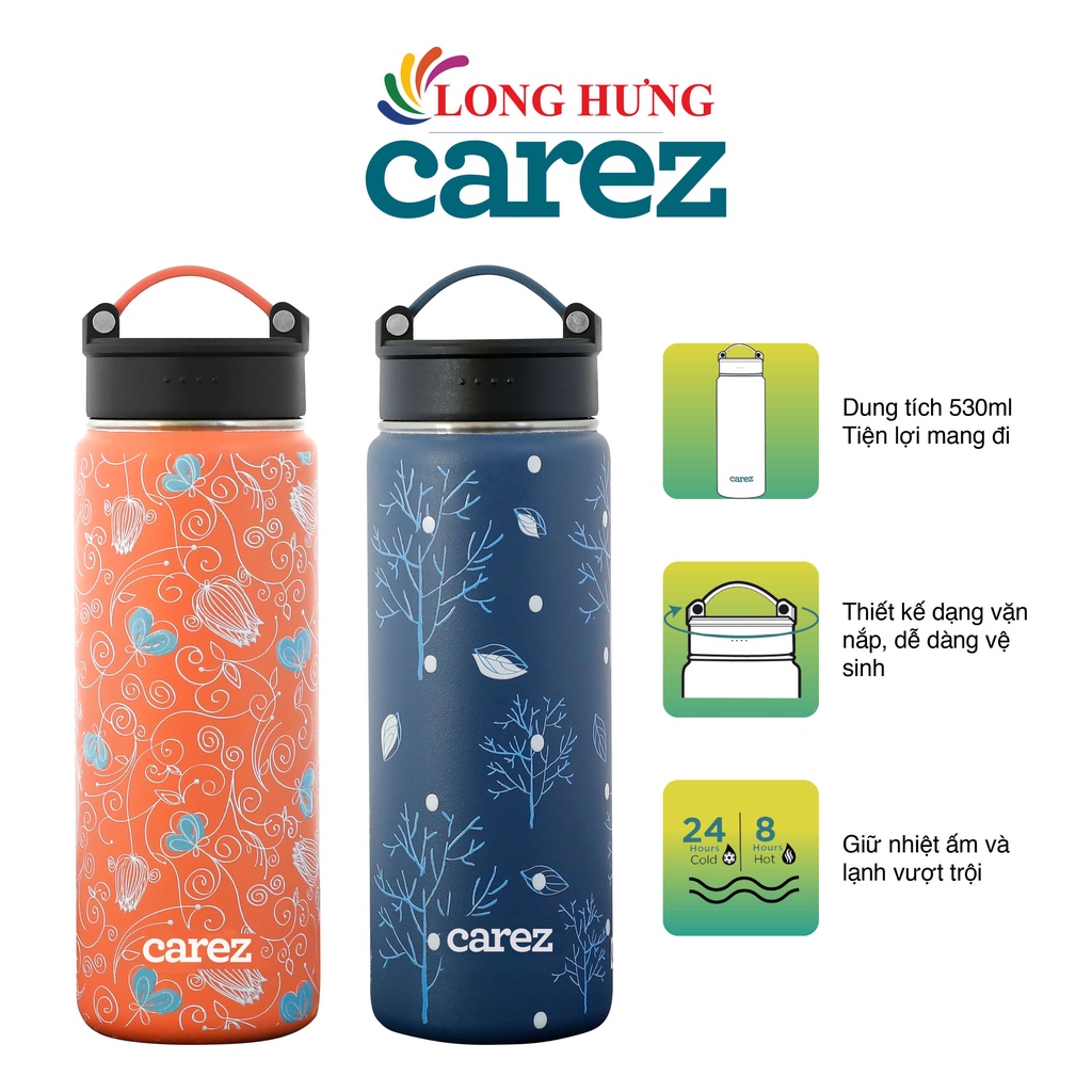 Bình giữ nhiệt Carez 530ml IBC428S - Hàng chính hãng