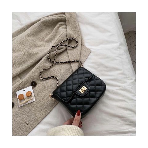 Túi Đeo Chéo Phối Dây Xích Thời Trang Sành Điệu