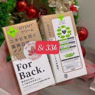 Xà phòng giảm mụn lưng than hoạt tính