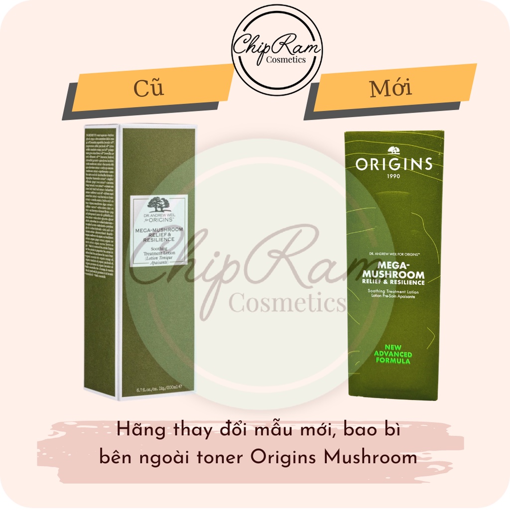TONER NẤM ORIGINS MEGA MUSHROOM RELIEF & RESILIENCE 200ML