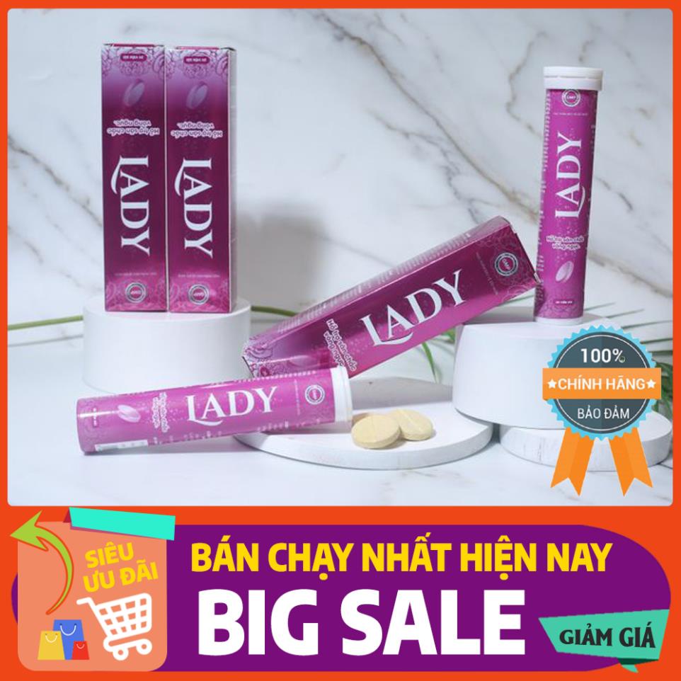 Viên Sủi Nở Ngực LADY Chính Hãng Chuyên tăng kích thước vòng 1 hiệu quả