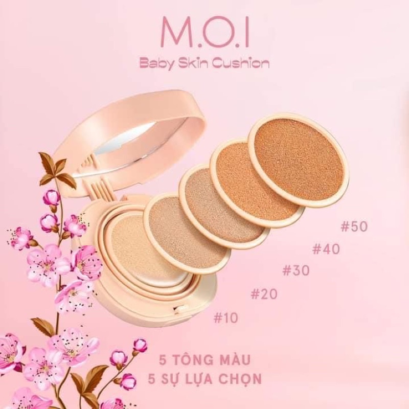 PHẤN NƯỚC 5M BABY SKIN CUSHION
