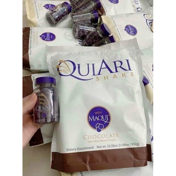 Bộ giảm cân QuiAri 1 gói dinh dưỡng,1 viên uống)