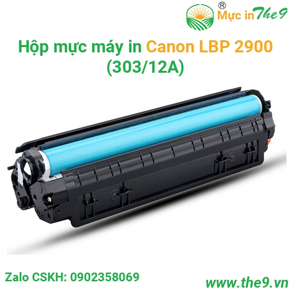 Hộp mực máy in canon LBP 2900 (303) Nhập khẩu nguyên cụm mới 100% siêu nét chất lượng giá rẻ