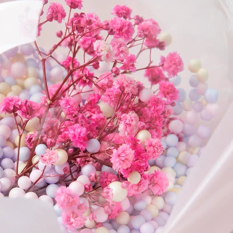 Túi hoa baby bóng làm quà tặng sinh nhật noel valentine quốc tế phụ nữ 8/3 20/10 ngày nhà giáo Việt Nam 20/11 337 Store