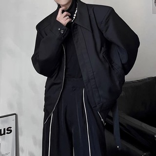 Áo bomber croptop kaki nam nữ