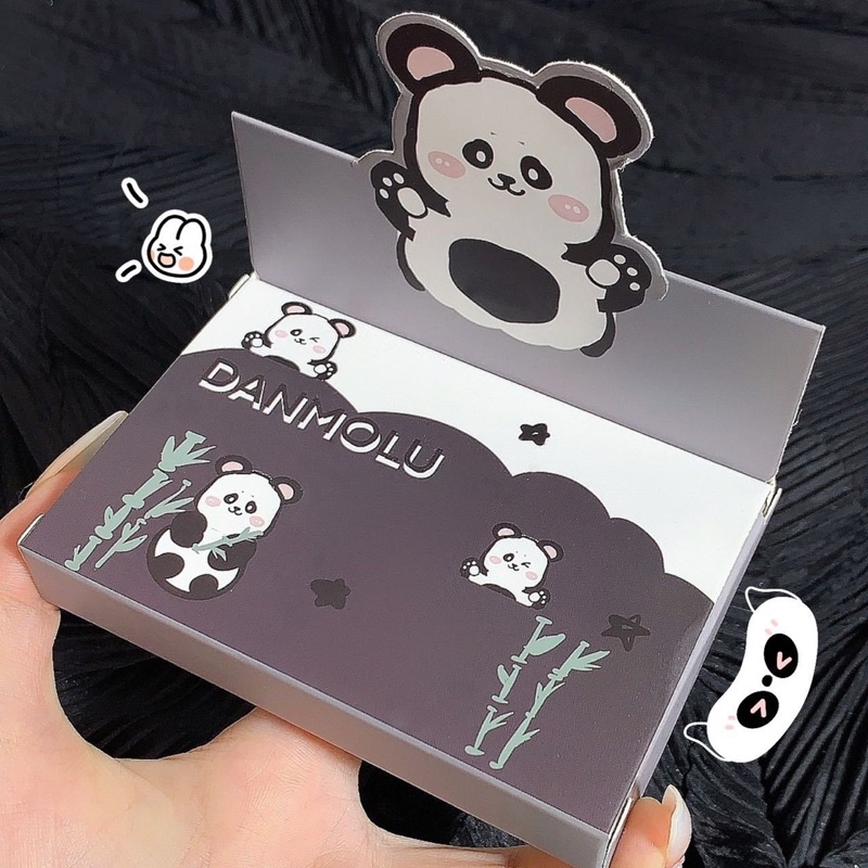 Set 5 cây son kem lì Gấu trúc DANMOLU