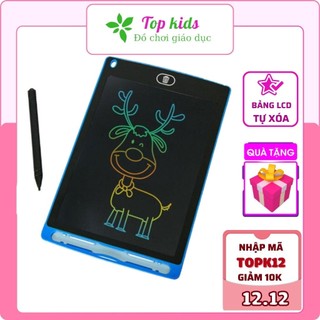 Bảng đa màu sắc đơn sắc bảng lcd tự xóa bang tu xoa dien tu thong minh cho be TOPKIDS - DT01S01