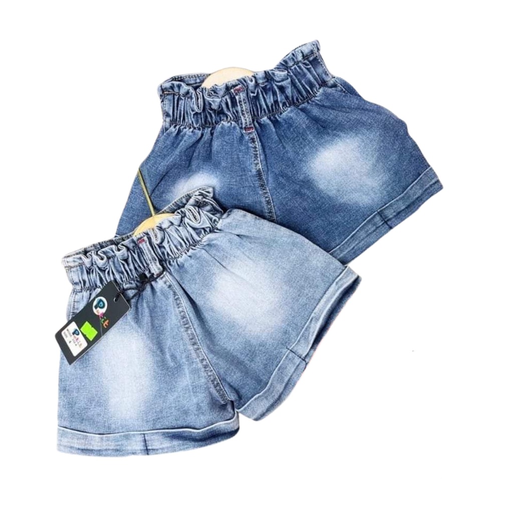 Quần Jean Đùi Bé Gái Size Đại Cá Tính