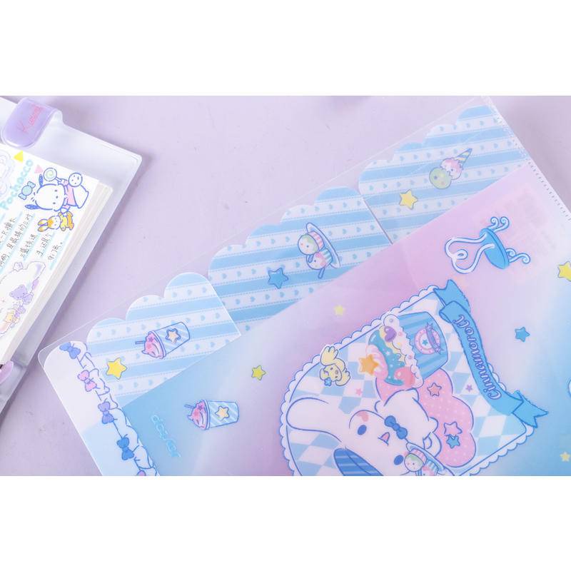 SANRIO Túi Đựng Tài Liệu Văn Phòng Khổ A4 mymelody Kuromi Cinnamoroll