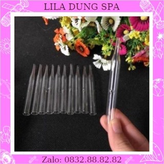 Ống hút mụn thủy tinh (gói 10 ống)