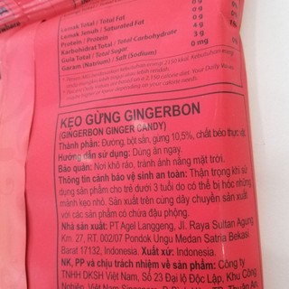 KẸO GỪNG GINGERBON 125g